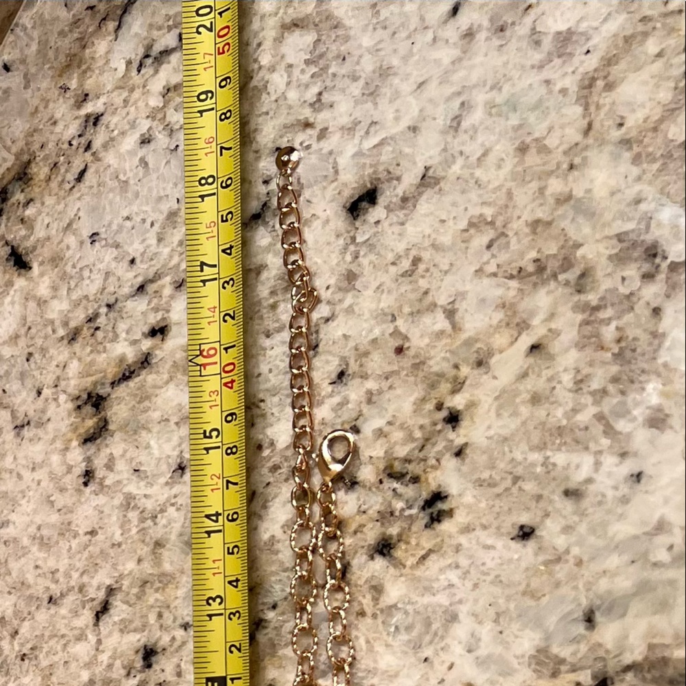 🌟Gold tone long necklace - Picture 7 of 9